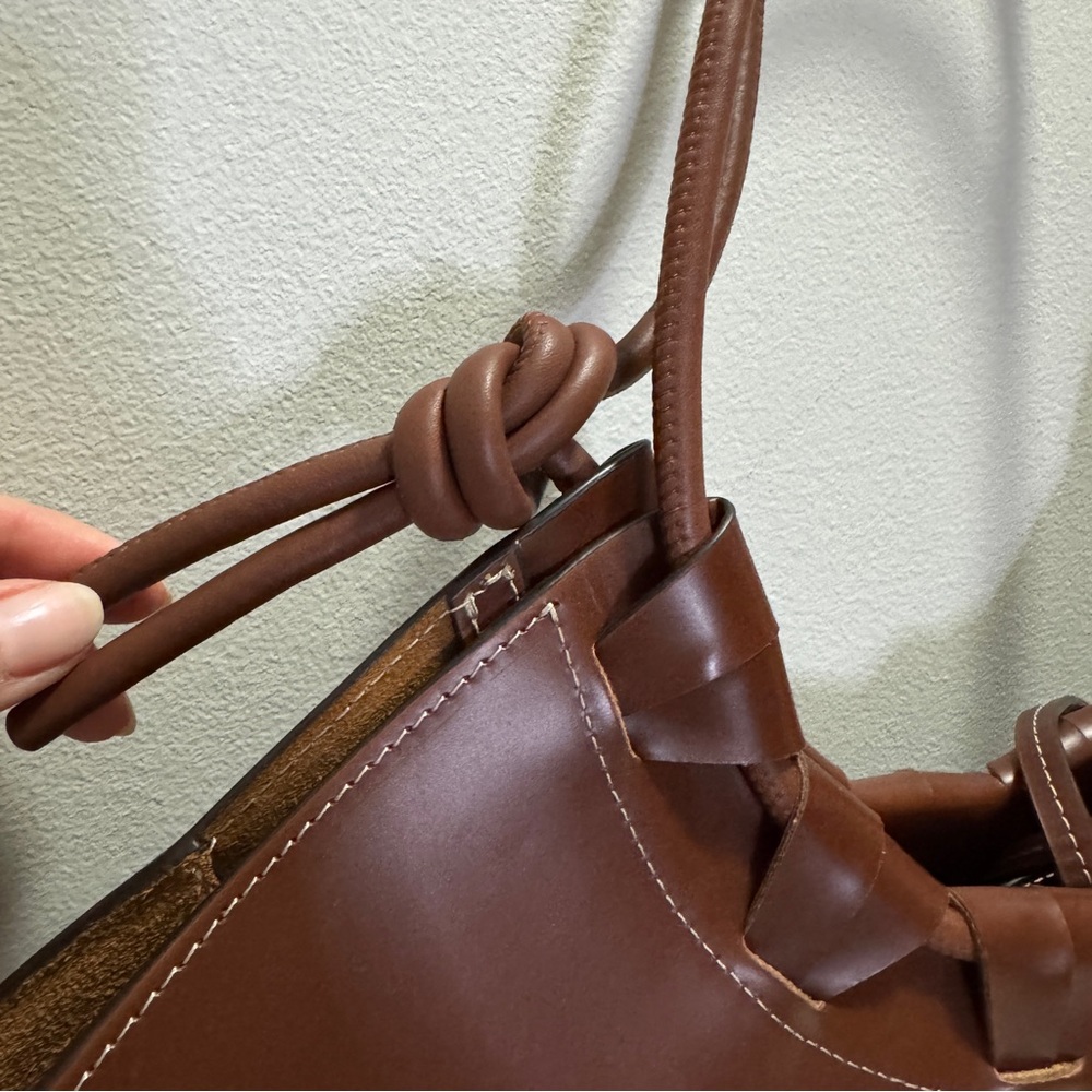 Hereu Cordell Leather Tote Shoulder Bag - Picture 5 of 11